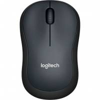 Logitech M220 Silent tr&aring;dl&oslash;s mus koksgr&aring;/sort