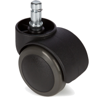 Bløde hjul t/kontorstol Ø50mm 10mm