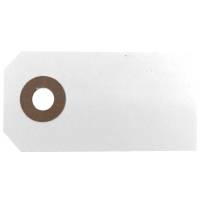 Manillam&aelig;rker 30x60mm hvid 1000stk