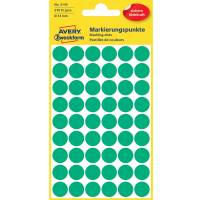 Avery 3143 &Oslash;12mm etiket gr&oslash;n