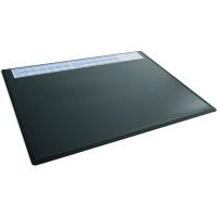 Durable skriveunderlag m/d&aelig;kplade 50x65 cm sort