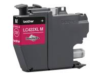 Brother LC422XL bl&aelig;kpatron Magenta 1500 ark