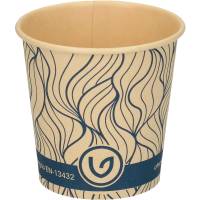 Verive kaffeb&aelig;ger 10 cl &Oslash;62mm brun/bl&aring; 50 stk