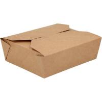 Verive takeaway &aelig;ske 1000ml brun 75stk