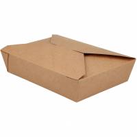 Verive takeaway &aelig;ske 1400ml brun 56stk