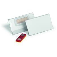 Durable Place&Hold navneskilte 40x75mm magnet 25stk