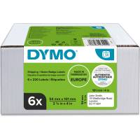 Dymo LabelWriter shippingetiketter 54x101mm hvid 6rl