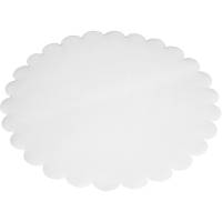 Fadpapir 40g &Oslash;18cm hvid