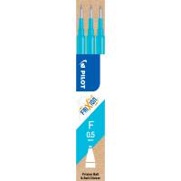 Pilot FriXion Clicker refill 0,5mm lysebl&aring; pk. m/3 stk