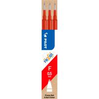 Pilot FriXion Clicker refill 0,5mm r&oslash;d pk. m/3 stk