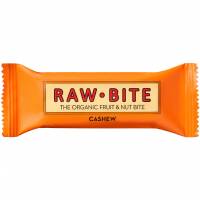 Rawbite Cashew &oslash;kologisk snackbar 50g