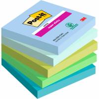 Post-it SS Oasis notes 76x76mm 5 stk