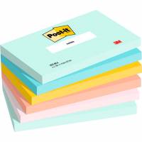 Post-it Beachside notes 76x127mm 6 stk