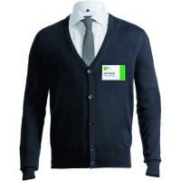 Durable navneskilt m/buet n&aring;l 40x75mm 100stk