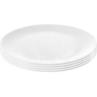 Aida Relief frokosttallerkner &Oslash;22cm hvid 4stk