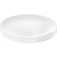 Aida Relief middagstallerkner &Oslash;27cm hvid 4stk