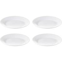 Aida Caf&eacute; desserttallerkner &Oslash;19cm hvid 4stk