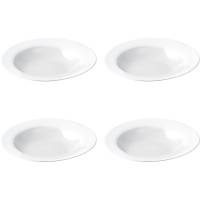 Aida suppetallerken &Oslash;22cm hvid 6stk