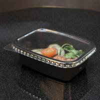 Plastboks l&aring;g klar 50stk