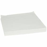 Tandl&aelig;geserviet 1-lags 33x34cm hvid 3000stk