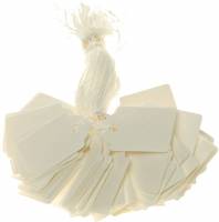 H&aelig;ngem&aelig;rke NR. 8 18x28mm hvid 1000stk