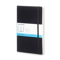 Moleskine Classic Soft notesbog STR. L prikket sort