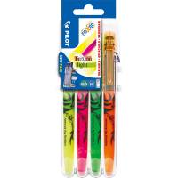 Tekstmarker Pilot Frixion Light Set2go gul/pink/grøn/orange