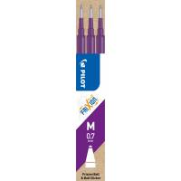 Pilot Frixion Clicker refill 0,7mm violet pk. m/3 stk