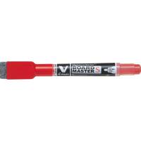 Pilot V-Board Master S whiteboardmarker med visker r&oslash;d