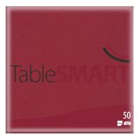 TableSMART Airlaid servietter 40x40cm bordeaux 50stk