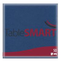 TableSMART Airlaid servietter 40x40cm bl&aring; 50stk