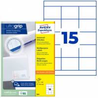 Avery 3669 etiketter 70x50,8mm hvid 1500stk