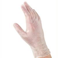 Vinyl engangshandske STR. XL klar 100stk