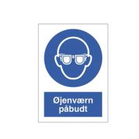 Durable A4 p&aring;budsskilt aluminium bl&aring;