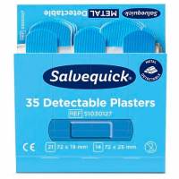Salvequick Detectable plaster 6x35stk