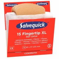 Salvequick XL fingerplaster 6x15stk