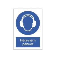 Durable A6 p&aring;budsskilt vinyl bl&aring;