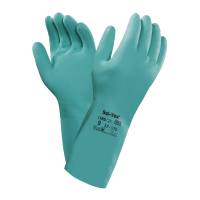 Ansell Sol-Vex 37-675 handske STR. 7 gr&oslash;n
