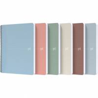 Oxford My Rec'Up notesbog A4 linjeret assorteret