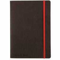 Oxford Black'n'Red Business Soft notesbog A5 linjeret