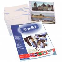 Bantex fotolomme t/4 fotos A4 15x21cm 100my glasklar 10stk