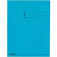 Esselte A4 klapmappe 3 klapper bl&aring;