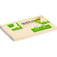 Q-connect notes 76x127mm gul 12stk