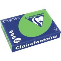 Trophee A4 kopipapir 80g gr&oslash;n 500ark