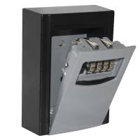 Nor-lock n&oslash;glesikringsskab med kode 120x88x40mm gr&aring;