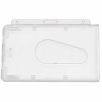 Kortholder 55x85mm klar mat