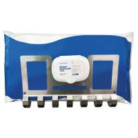 Wetwipe servietholder med v&aelig;goph&aelig;ng st&aring;l