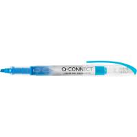 Q-connect Liquid tekstmarker bl&aring;