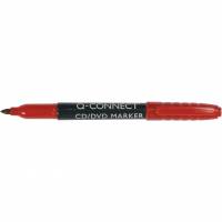 Q-connect CD/DVD-marker 1mm r&oslash;d