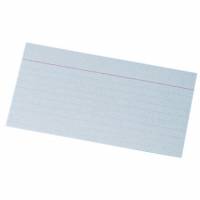 Exacompta A kartotekskort 7,5x12,5cm hvid 100stk
